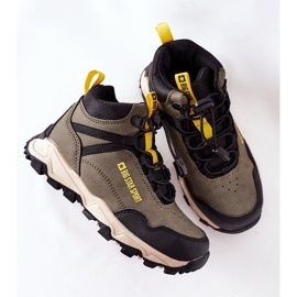 Lasten vaelluskengät Big Star GG374047 Khaki vihreä 1