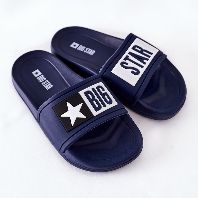 Lasten tohvelit Big Star DD374152 Navy blue sininen 2