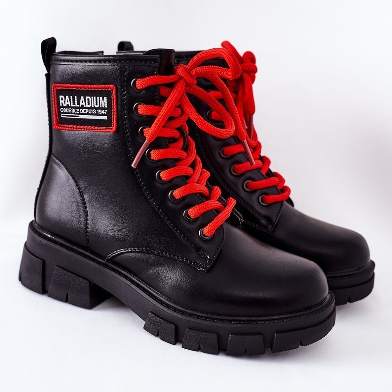 S.Barski Lasten mustat lämpimät saappaat Fincastle 2