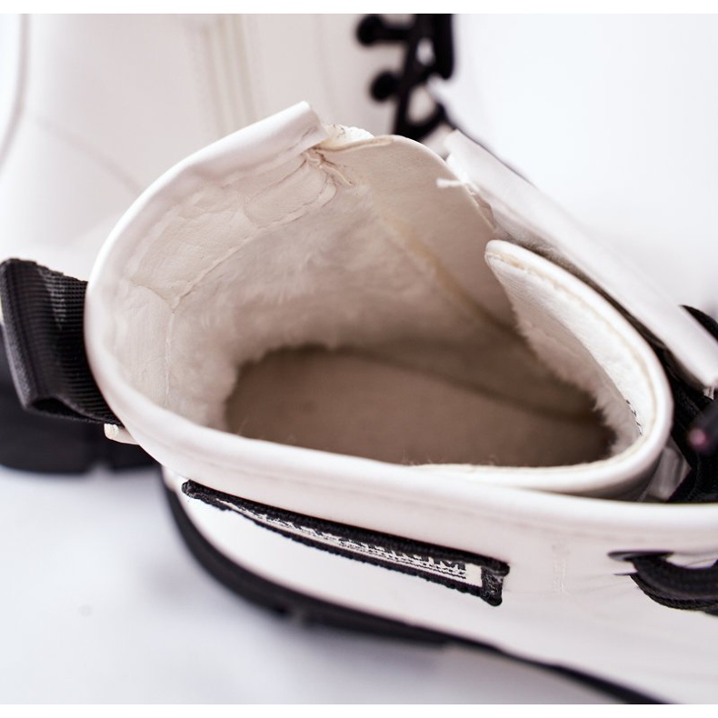 S.Barski Lasten valkoiset eristetyt saappaat Fincastle valkoinen 1