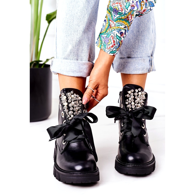 PS1 Lämpimät työntekijät metallihelmillä Musta Perla 2