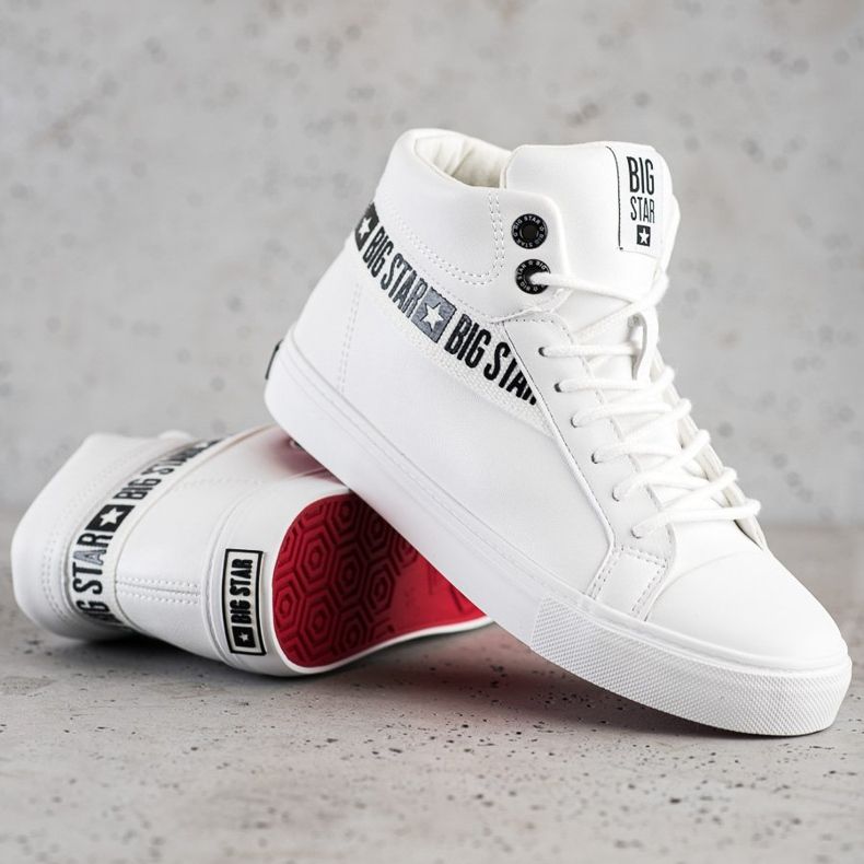 Naisten lenkkarit Big Star EE274356 valkoinen 1