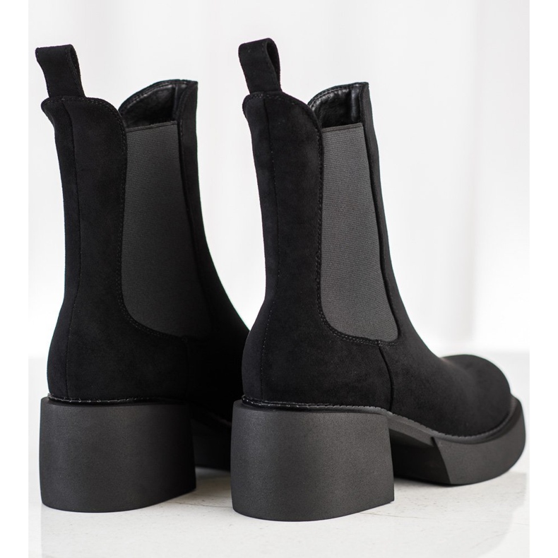 Filippo Korkeat Chelsea -saappaat lavalla musta 1