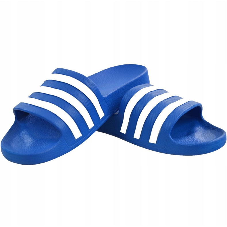 Adidas Adilette Aqua F35541 tossut valkoinen sininen 1