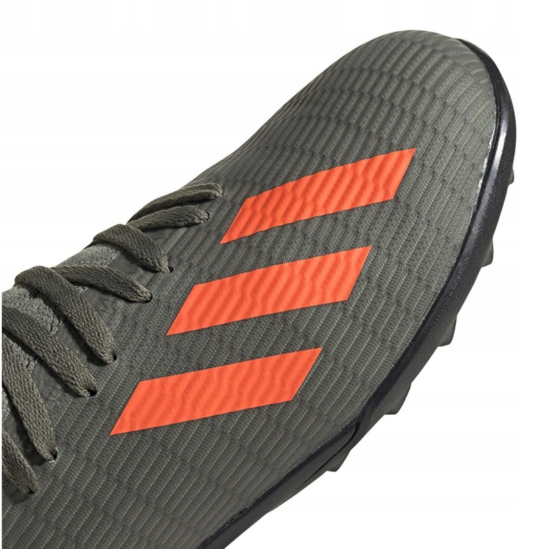 Adidas X 19.3 Tf Jr EF8375 jalkapallokengät khaki 2