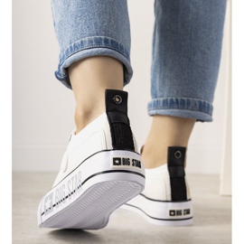 Alexa valkoiset Big Star naisten lenkkarit valkoinen 1