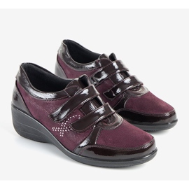 Maroon matalat kiilat Tiffy punainen 1