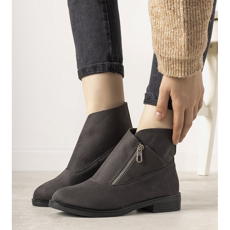 Harmaat litteät korkokengät Belados 1