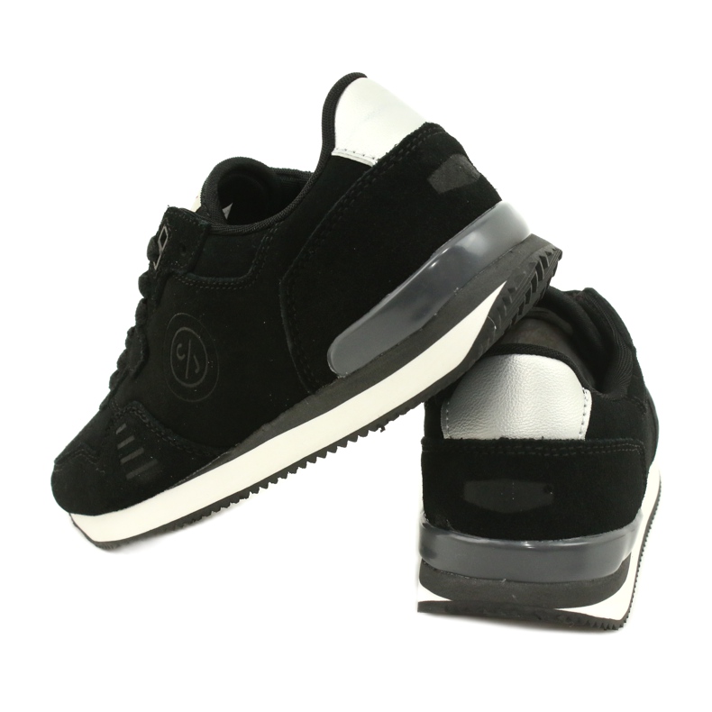 Cross Jeans Naisten urheilukengät risti farkut musta II2R4028c 4