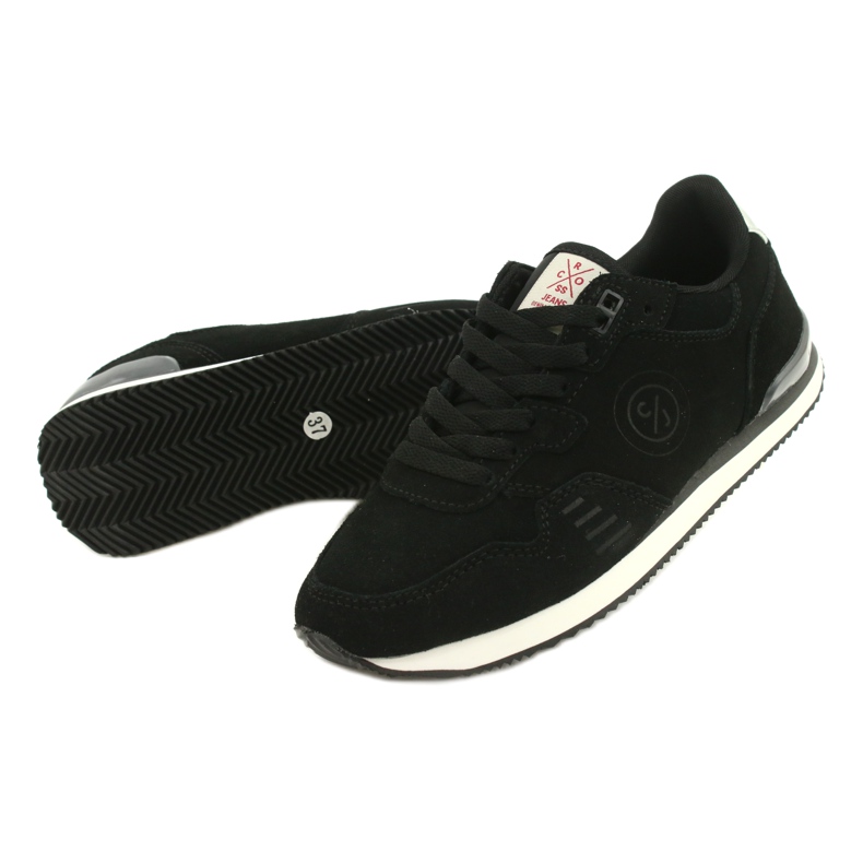 Cross Jeans Naisten urheilukengät risti farkut musta II2R4028c 3