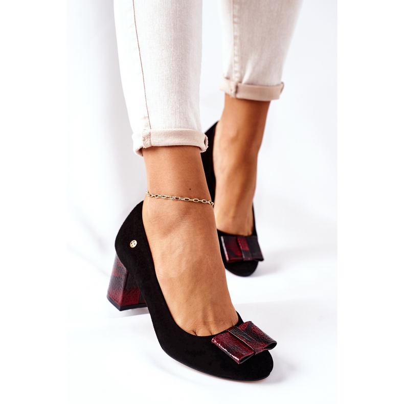 Naisten Avokkaat Maciejka Suede Musta 3356A-20 / 00-1 2