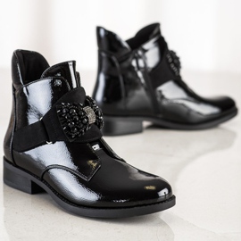 S. BARSKI Tyylikkäät S.BARSKI -saappaat musta 1