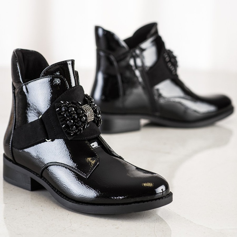 S. BARSKI Tyylikkäät S.BARSKI -saappaat musta 1