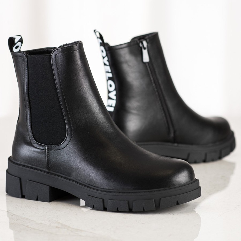 S. BARSKI S.BARSKI Platform -saappaat musta 1