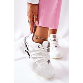 Naisten urheilukengät Memory Foam Big Star II274088 Valkoinen 2