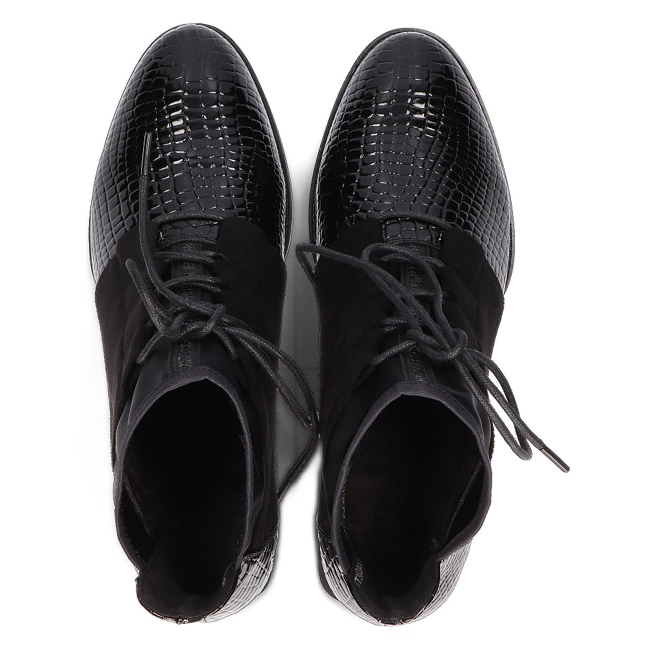 Naisten saappaat Nahka Filippo Musta DBT3034 / 21 BK 4