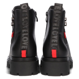 Naisten mustat saappaat Filippo DBT3085 / 21 BK 2