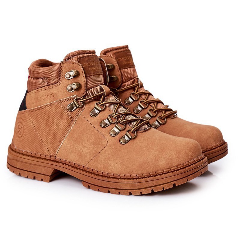 Miesten vaelluskengät Cross Jeans EE1R4031C Camel ruskea 2