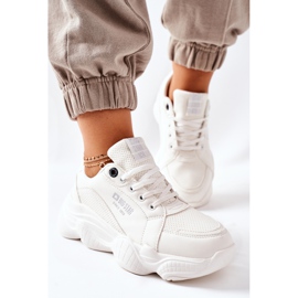 Naisten urheilukengät Memory Foam Big Star II274359 Valkoinen 2