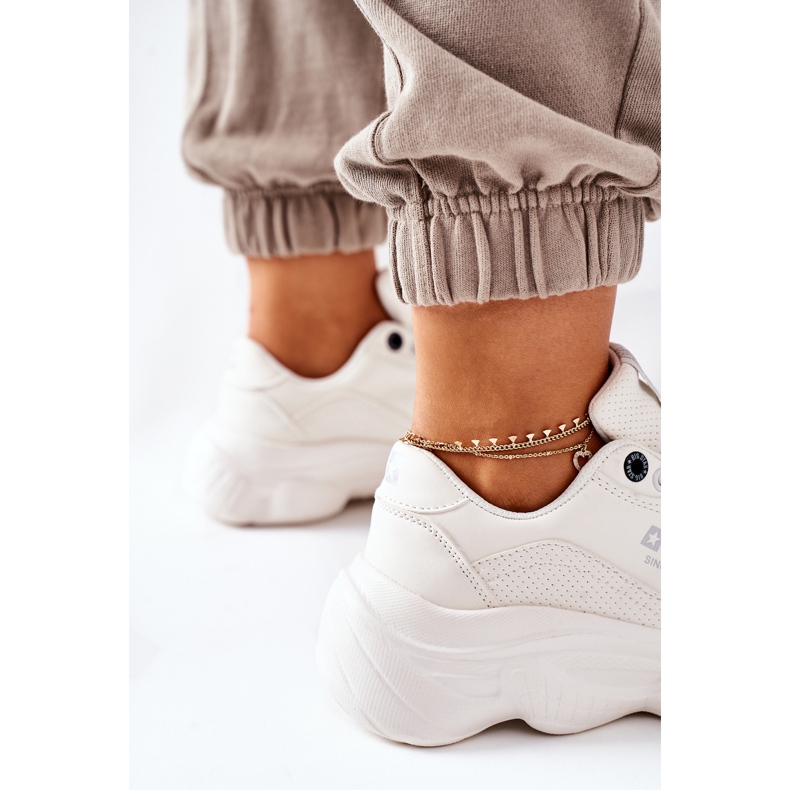 Naisten urheilukengät Memory Foam Big Star II274359 Valkoinen 1