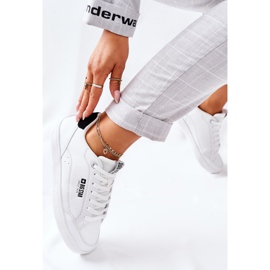 Naisten nahkatossut Memory Foam Big Star II274319 Valkoinen 1