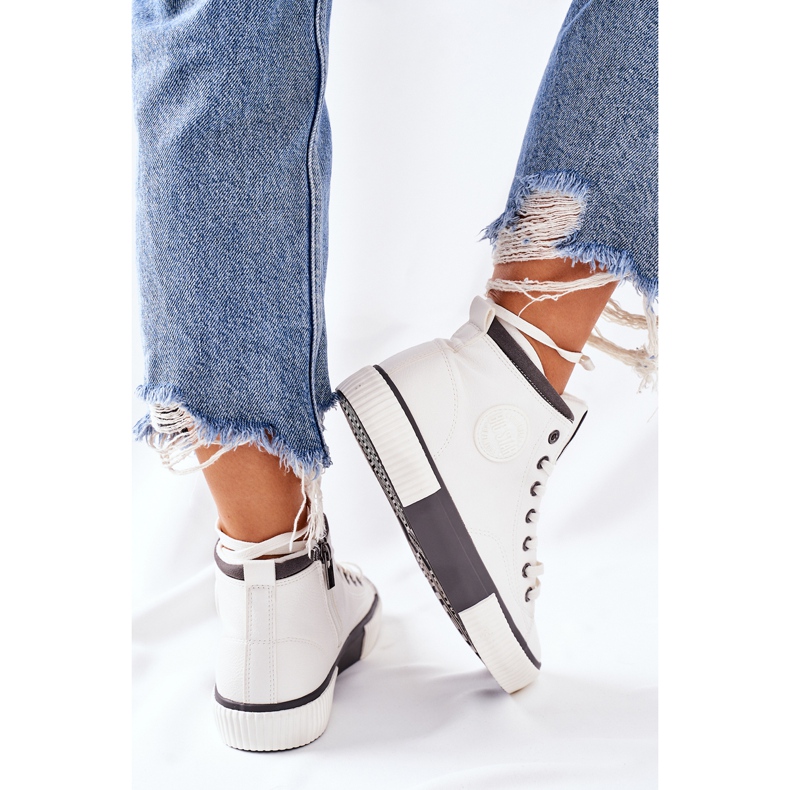 Korkeasti eristetyt lenkkarit Big Star II274158 Valkoinen 2