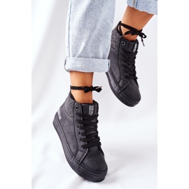 Korkeasti eristetyt lenkkarit Big Star II274147 musta 2