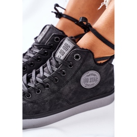 Nahkaeristetyt lenkkarit Big Star II274148 musta 1