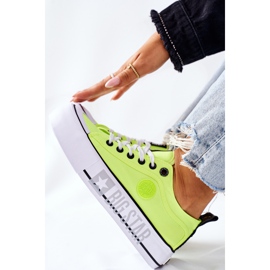 Tennarit Big Star II274022 Neon keltainen alusta 1