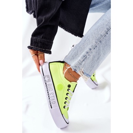 Tennarit Big Star II274022 Neon keltainen alusta 2