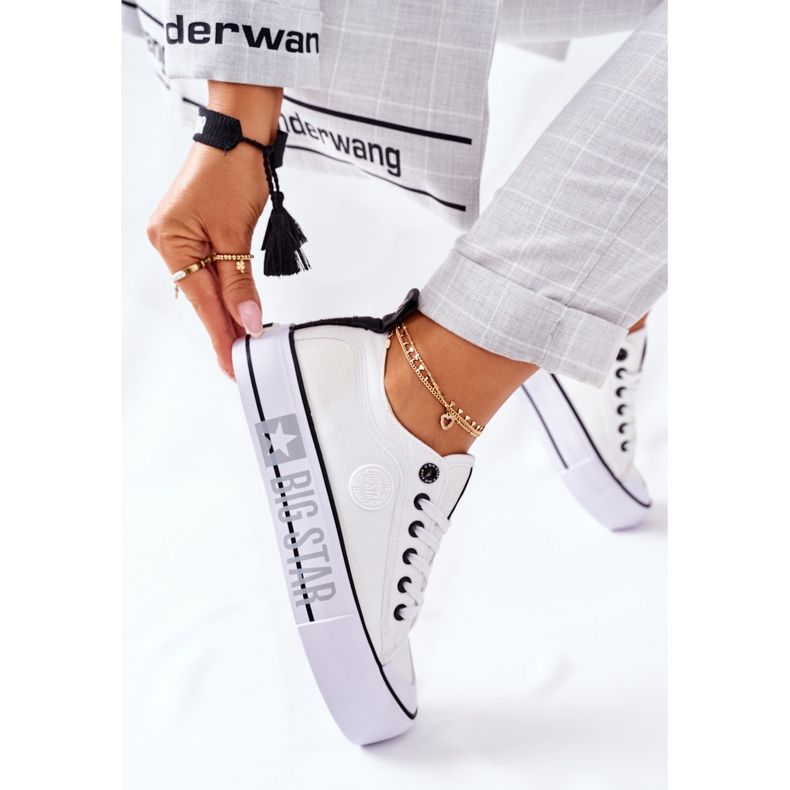 Tennarit Big Star II274021 Platform Valkoinen 2