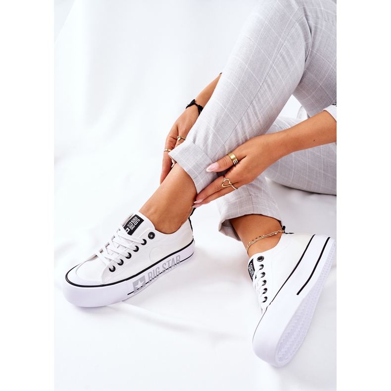 Tennarit Big Star II274021 Platform Valkoinen 1