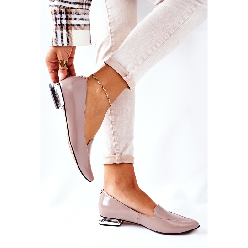 Mokasiinit hopea kantapäässä Laura Messi 2013 Cappuccino monivärinen 2