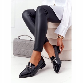 S.Barski Tyylikkäät mokkasiinit S. Barski Premium lakattu musta 5