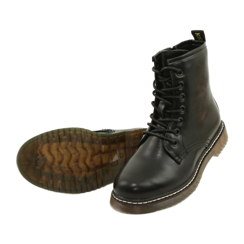 Evento Klassiset saappaat Mustat saappaat 20BT35-3002 musta matto 1