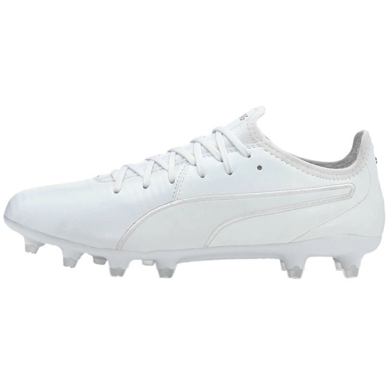 Jalkapallokengät Puma King Pro Fg M 105608 05 valkoinen valkoinen 2