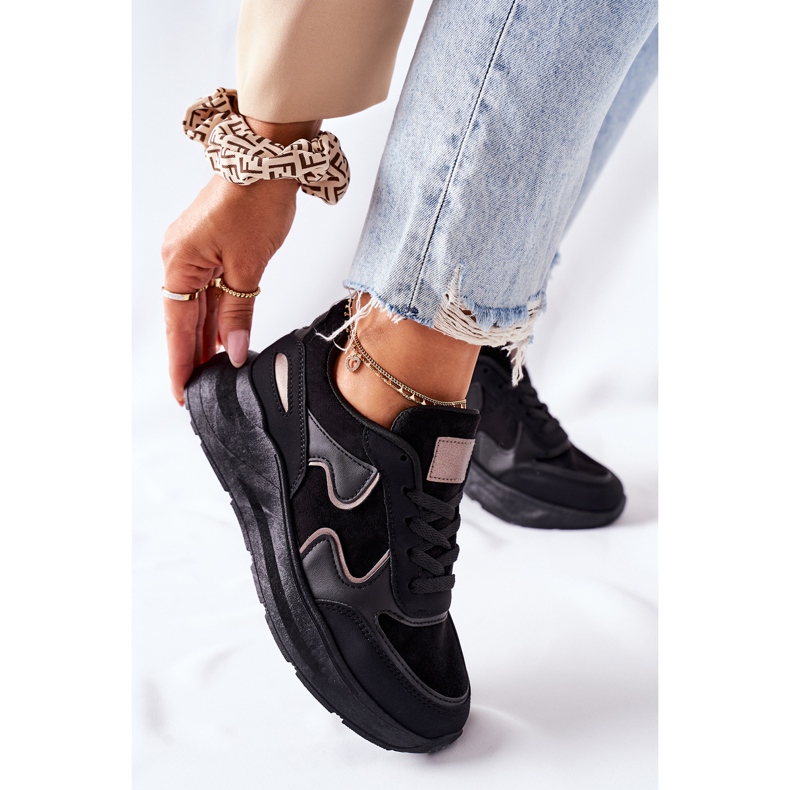 PE1 Naisten urheilukengät Tennarit Black Bethell musta 2