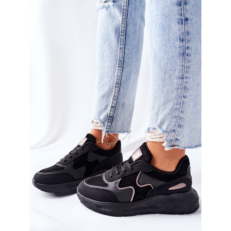 PE1 Naisten urheilukengät Tennarit Black Bethell musta 1