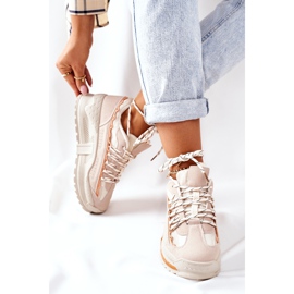 PS1 Naisten urheilukengät Tennarit Beige Aland 1