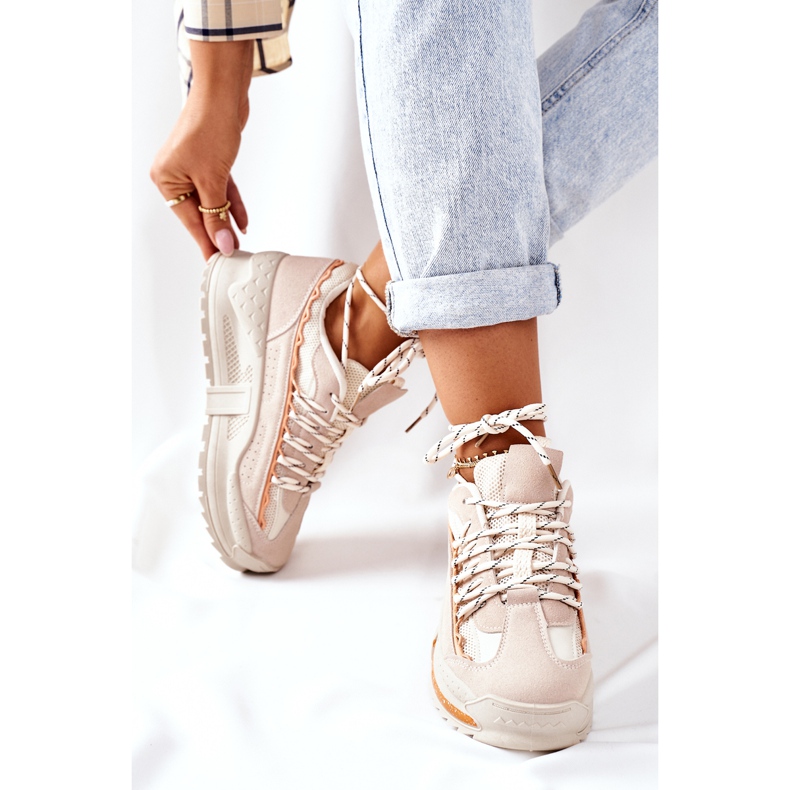 PS1 Naisten urheilukengät Tennarit Beige Aland 1