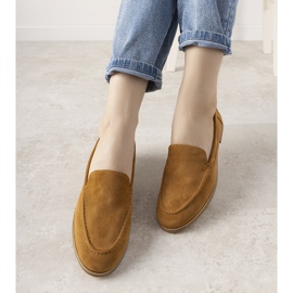 Keskustan litteät kantapään kamelimallit ruskea 1