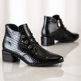 VINCEZA-nauhakengät musta 2