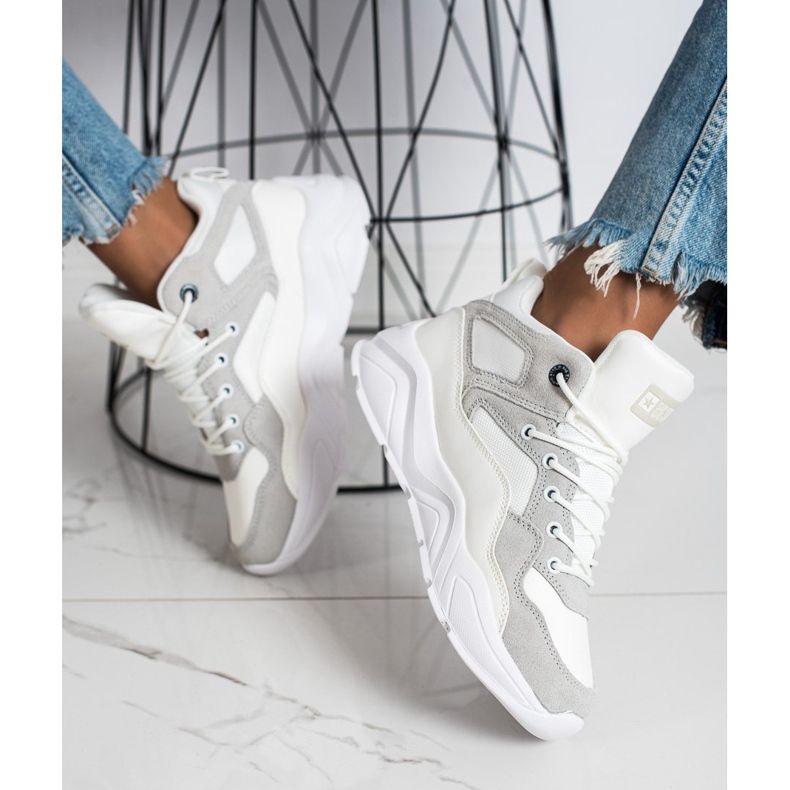 Naisten lenkkarit Big Star GG274643 valkoinen 2