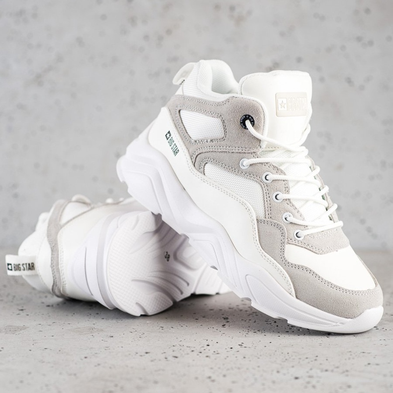 Naisten lenkkarit Big Star GG274643 valkoinen 1