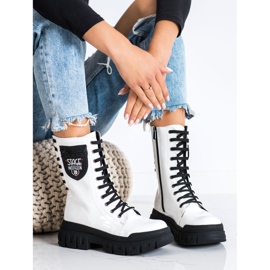 SHELOVET Lavalla valkoiset saappaat valkoinen 2