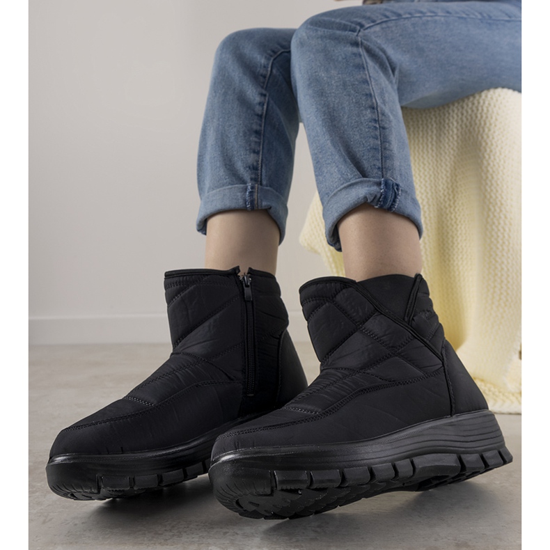 Trensin mustat naisten lumisaappaat 1