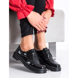 Filippo Snake Print nahkakengät musta 2