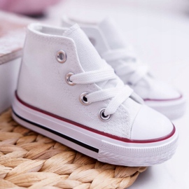 FRROCK Lasten klassiset korkeavalkoiset Filemon -lenkkarit valkoinen 2