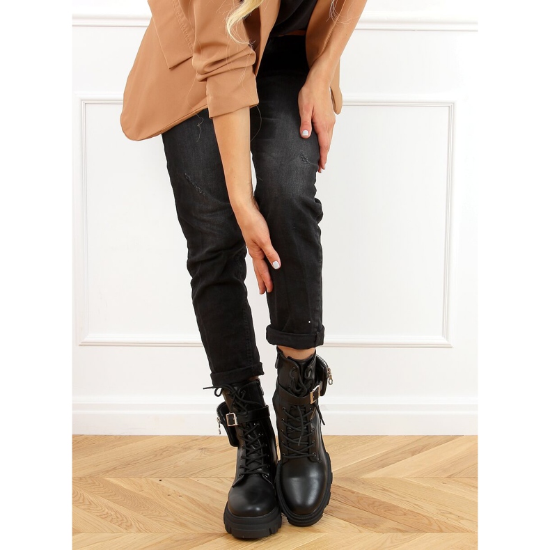 Musta Työntekijät kukkarolla 168-291 Musta 1