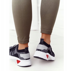 Naisten urheilukengät Memory Foam Big Star HH274532 Tummanharmaa 2